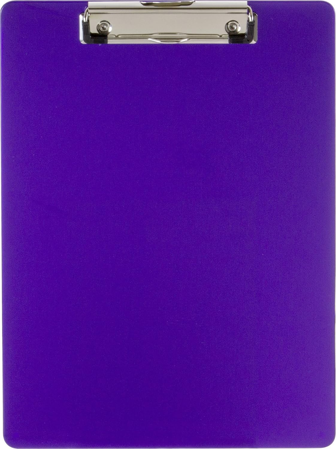 Officemate OIC Recycled Plastic Clipboard, Letter Size, Purple (83064)