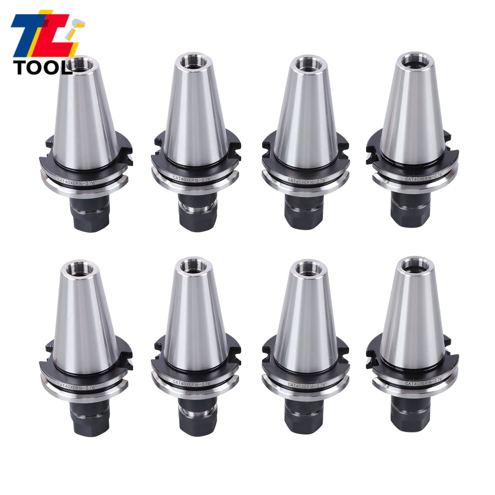 10PCS CAT40 ER16 2.76″ 70mm Collet Chuck Tool Holder Balanced G2.5 20000RPM