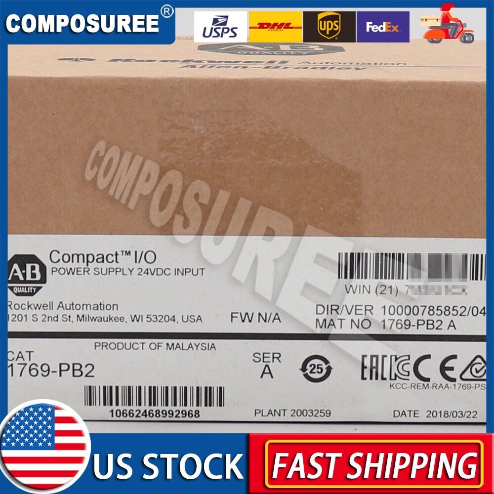 Allen-Bradley 1769-PB2 CompactLogix DC 2A/0.8A Power Supply New Factory Sealed