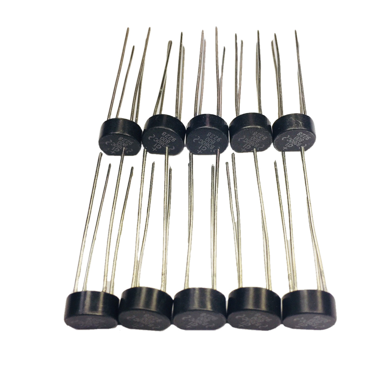 Pack of 10 B380C800G-E4/51 GI B380C800G Diode Rectifier Bridge Single 600V 0.9A