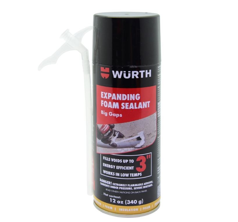 (4 Pack) Big Gaps Expanding Insulating Spray Foam Sealant, up to 3-in, 12oz Can