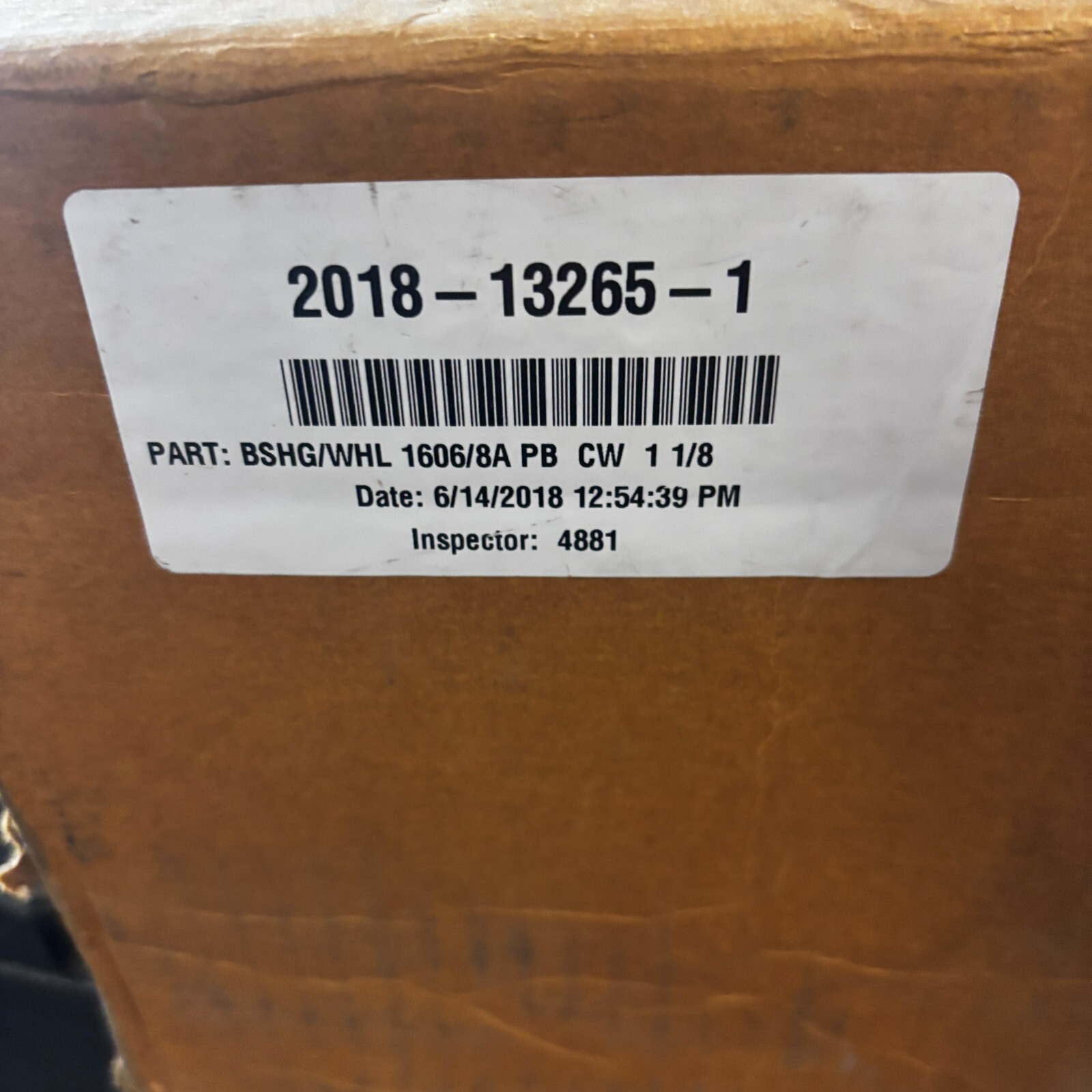 NEW YORK BLOWER BSHG/WHL 1606/8APB CW 1-1/8 PRESSURE BLOWER WHEEL 2018-13265-1🎯