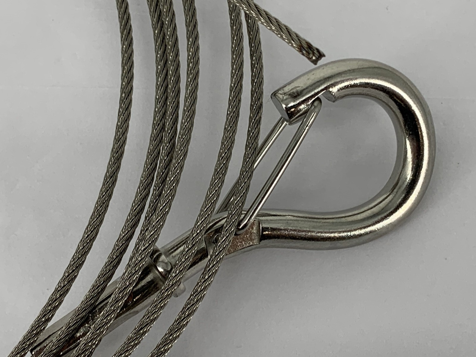 Gripple HF2-HS-10FT No. 2 Wire Rope Hanger Stainless Steel 10′ 100 lbs. Load