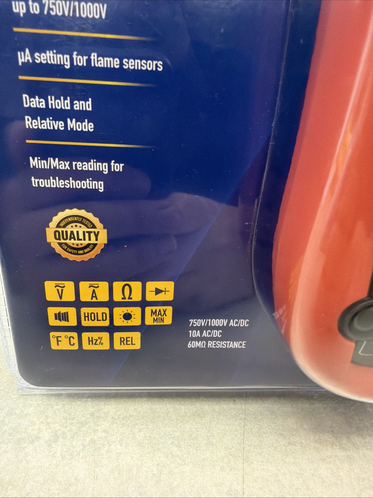 AMES DM1010 Commercial & Residential Multimeter CAT IV 600V CAT III 1000V