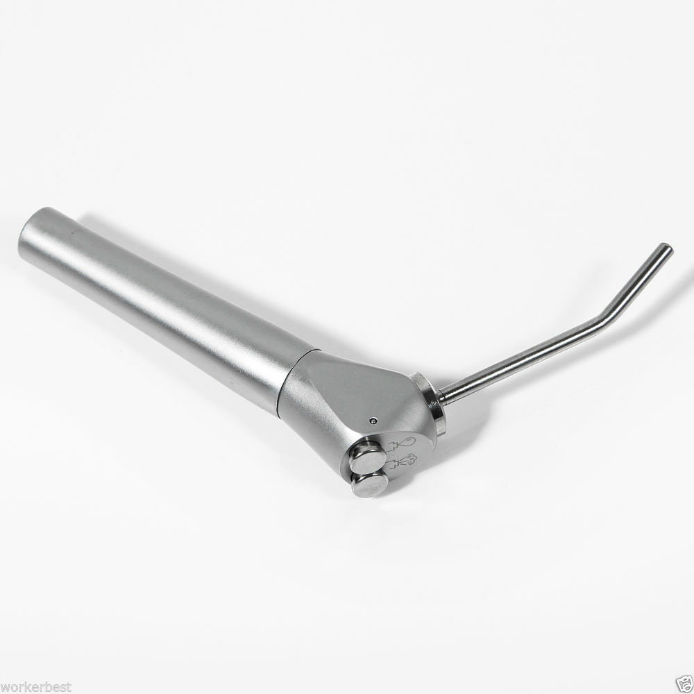 Dental 3 Way Air Water Spray Triple Syringe + 2 Nozzles Valve Core style button
