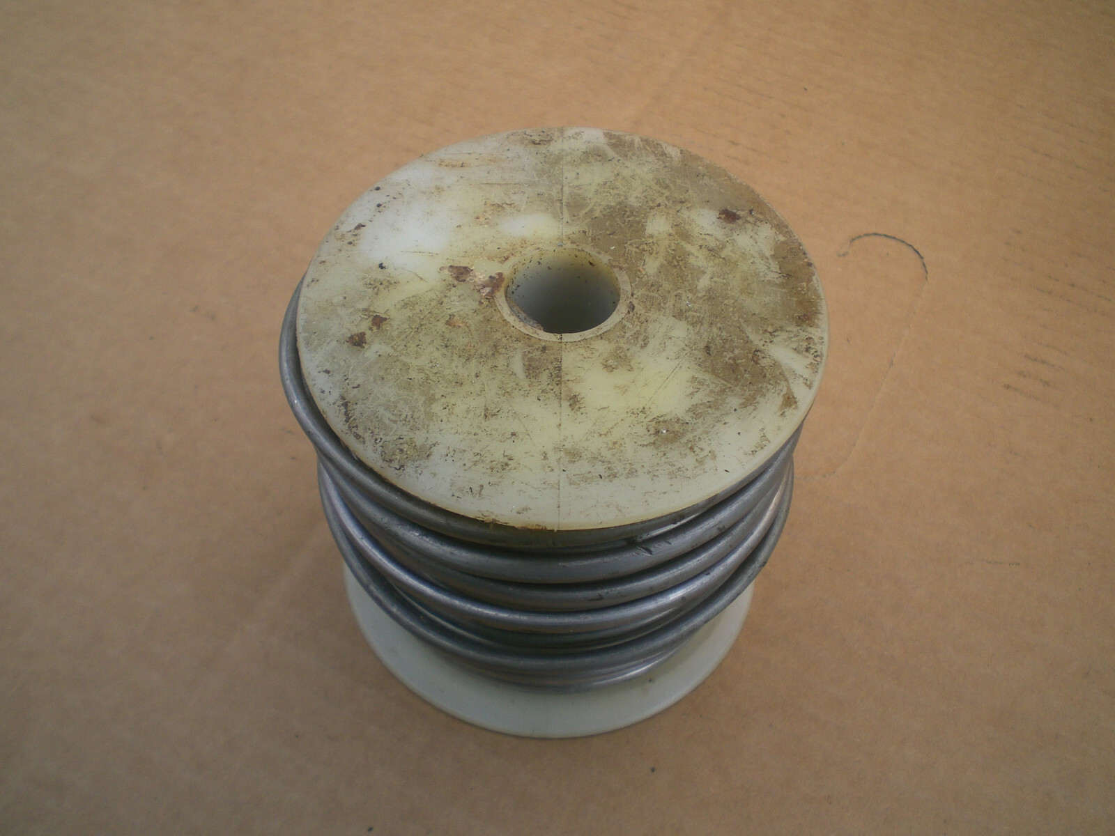 Nassau Stearine core solder roll almost 5Lbs