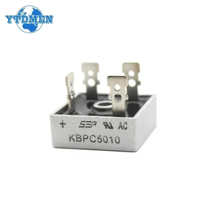 5/10PC Diode Bridge Rectifier KBPC5010 50A 1000V Power Rectifier Diode KBPC 5010