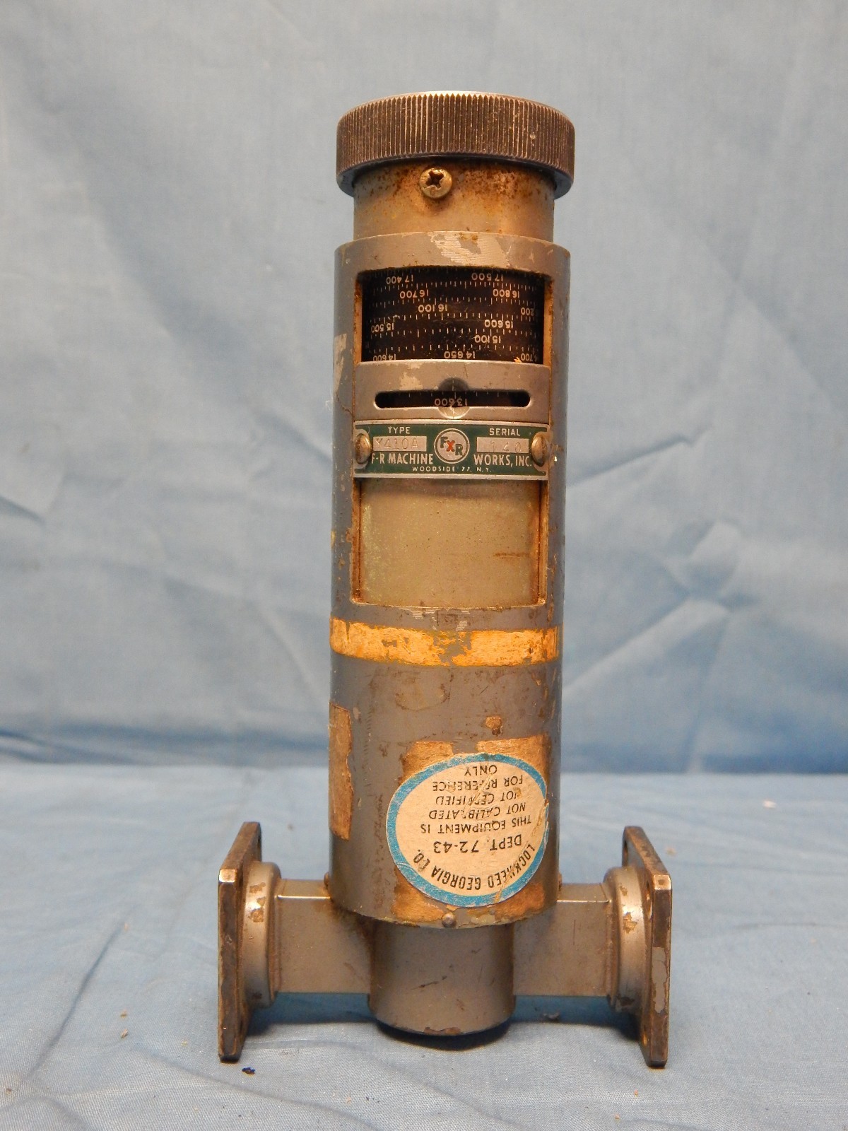 WR62 12.4-18.0 GHz RF Waveguide Frequency Meter FXR Y410A