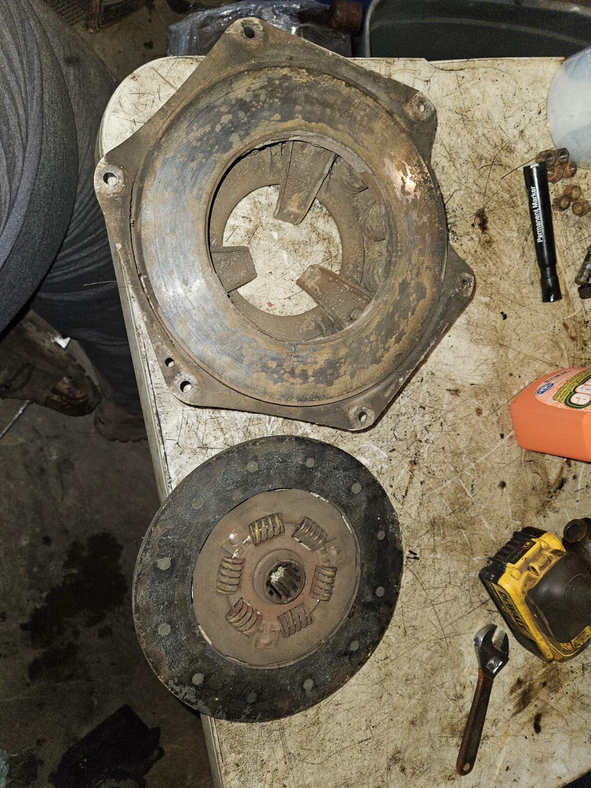 Massey Harris 20 Tractor Clutch An Pressure Plate