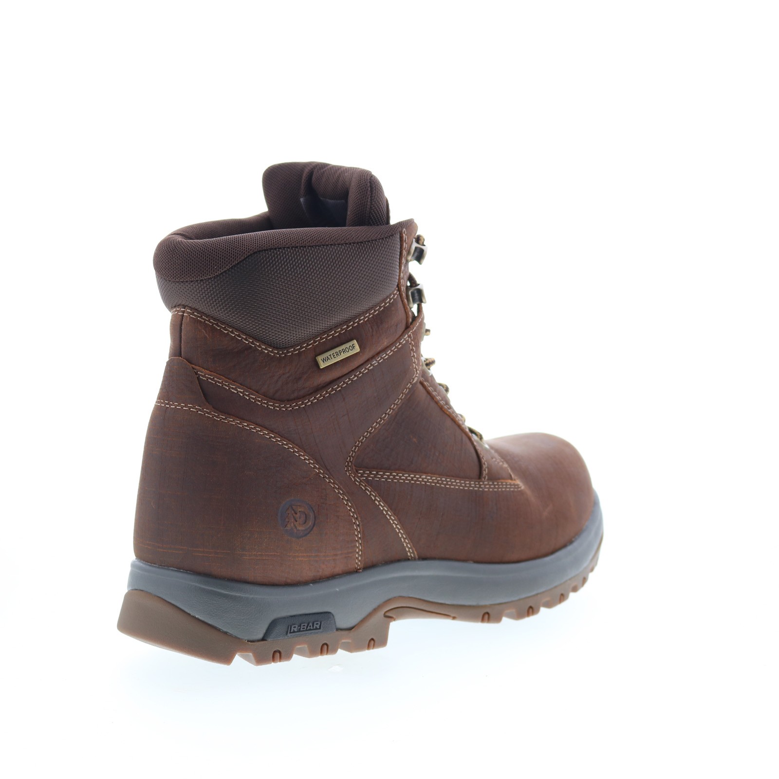 Dunham 8000 Works WP 6″ Plain Toe Mens Brown Extra Extra Wide 6E Work Boots