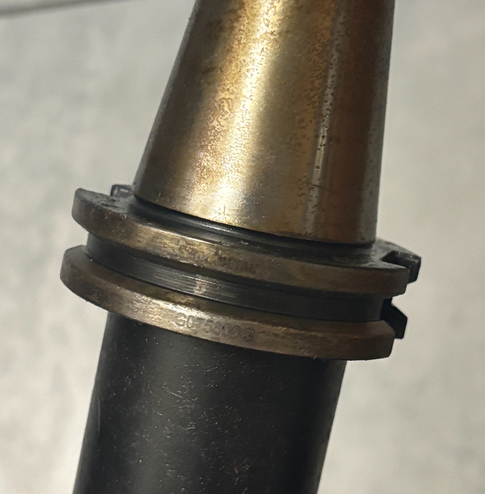 CAT50 KENNAMETAL COLLET CHUCK TOOL HOLDER EXTENDED G075800G LNA-075M D