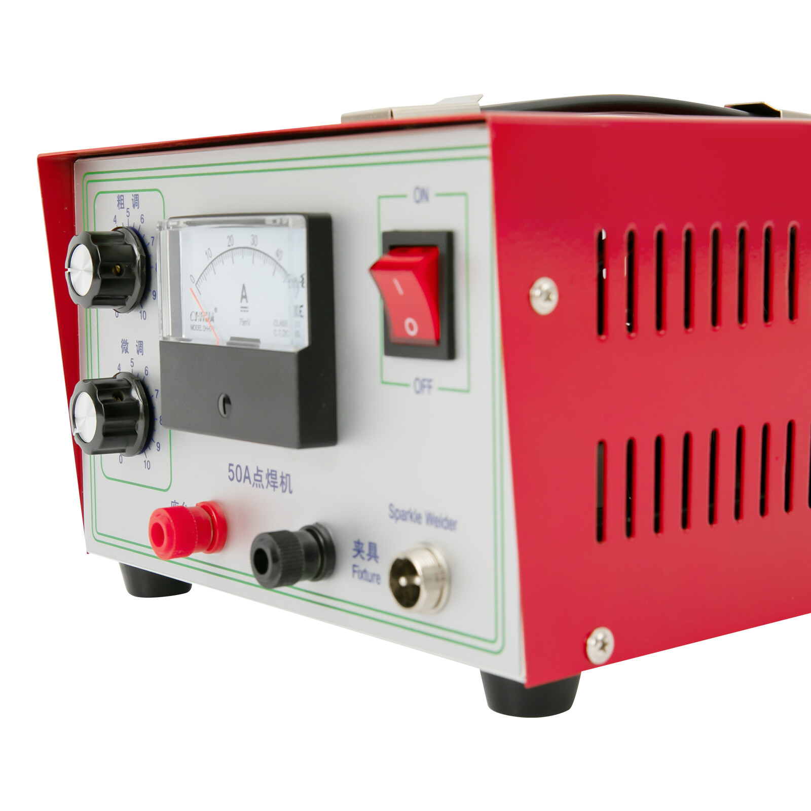 50A Countertop Jewelry Welding Machine Jewellery Spot Welder 500W 0.5-1.2mm