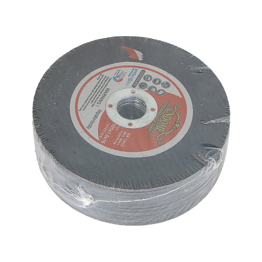 100 Pcs 4″×.040″×5/8″ Cut Off Wheel -Metal & Stainless Steel Thin Cutting Disc