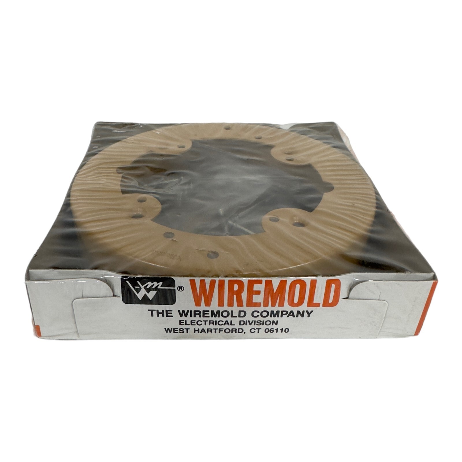 Wiremold 5737 Buff Extension Box Open Base NOS – New & Sealed