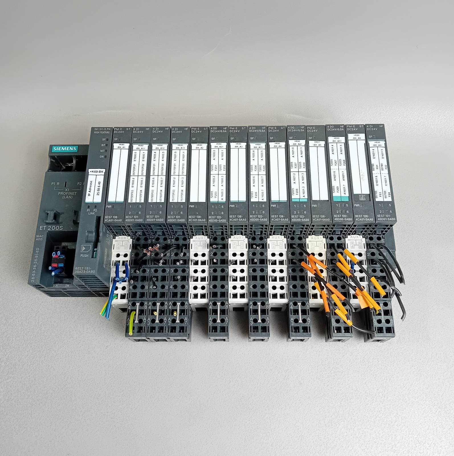 Siemens Set 6ES7 151-3BA23-0AB0 + Various Modules