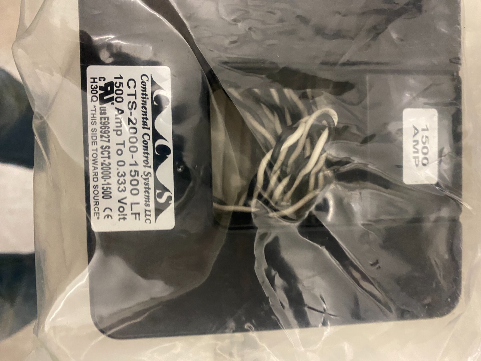 continental controls lot of split core transformers CTS0-0750-200, ACT-1250-600