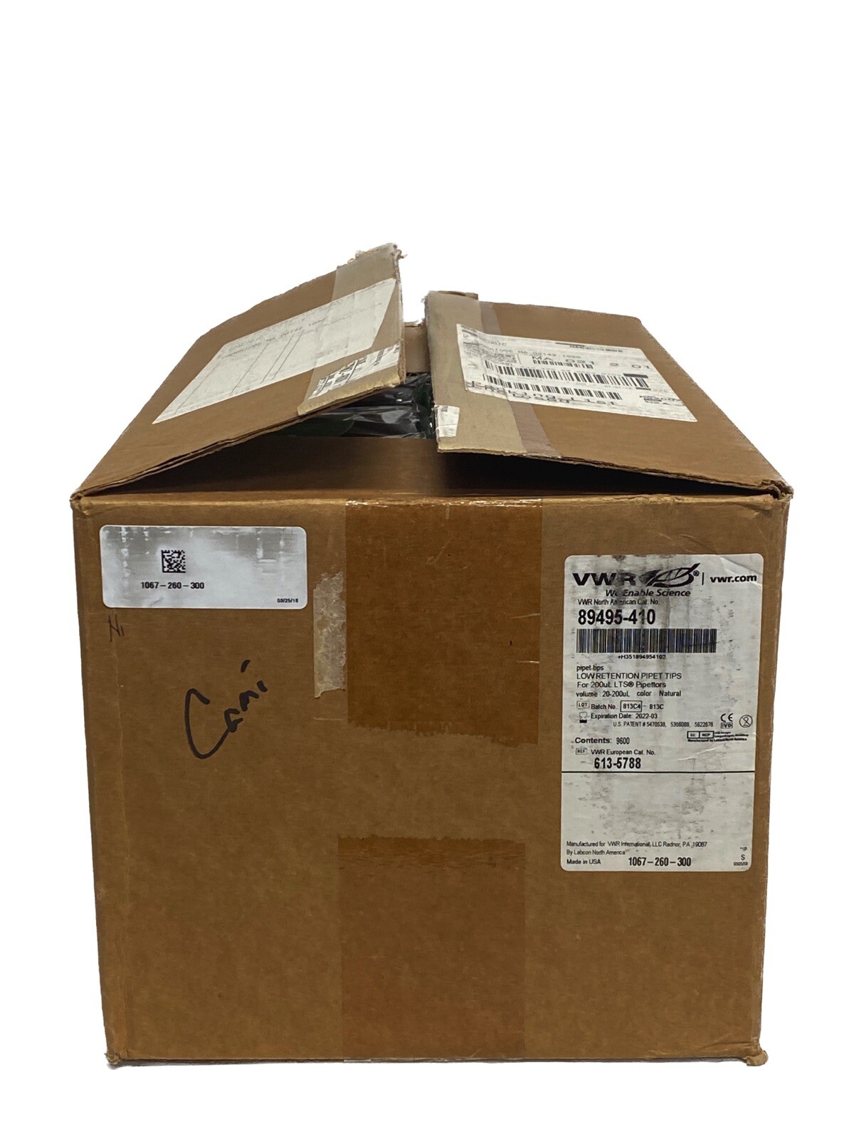 (9600/Cs) VWR 200uL Next Gen Refill Low Retention Pipet Tips 89495-410