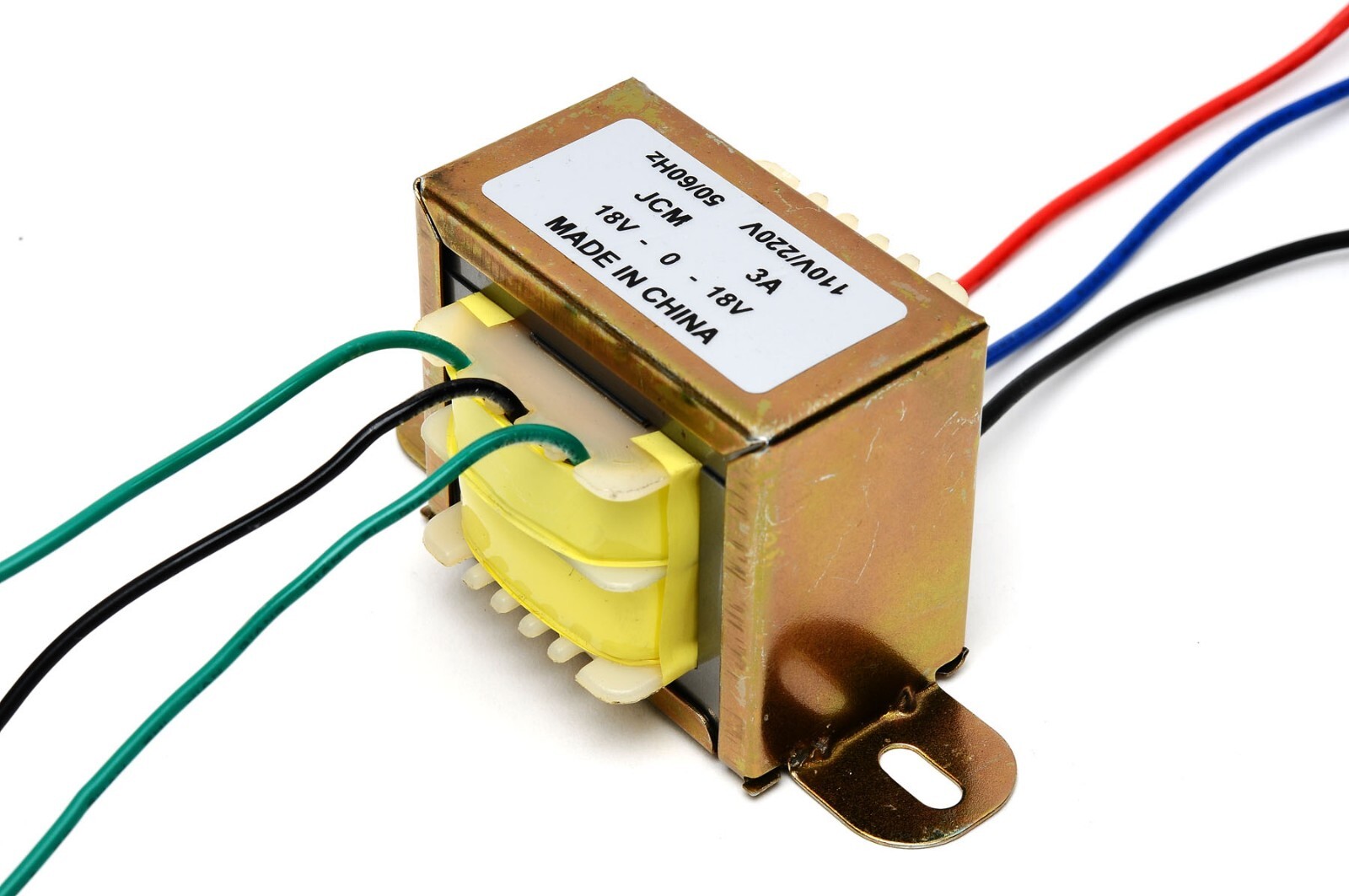 110/220VAC to 36VAC 3000mA 3A Center Tap Power Transformer 18V-0-18V 36VAC 18Vx2