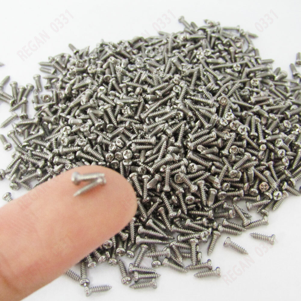 M1/M1.2/M1.4/M1.6/M1.7/M2/M3 Pan Head Self Tapping Electronic small screws