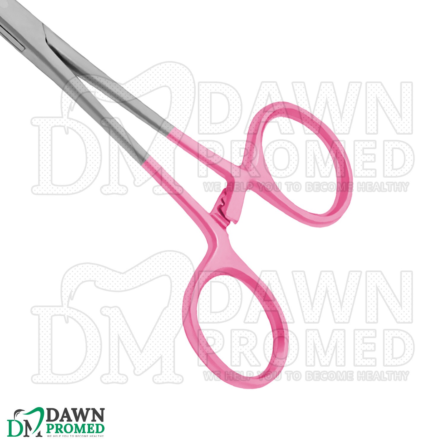Kelly Hemostat Forceps 5.5″ Straight Pink Surgical Instruments German Grade
