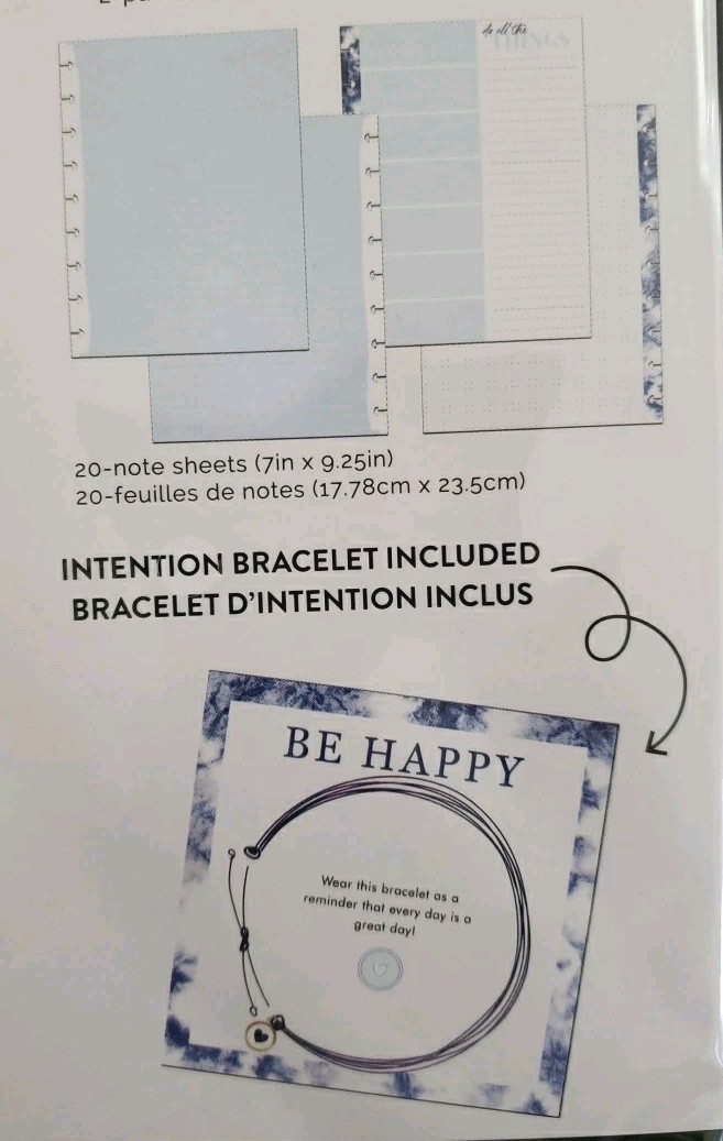 The Happy Planner Classic Planner Companion – Indigo Tie Dye 52 Pieces