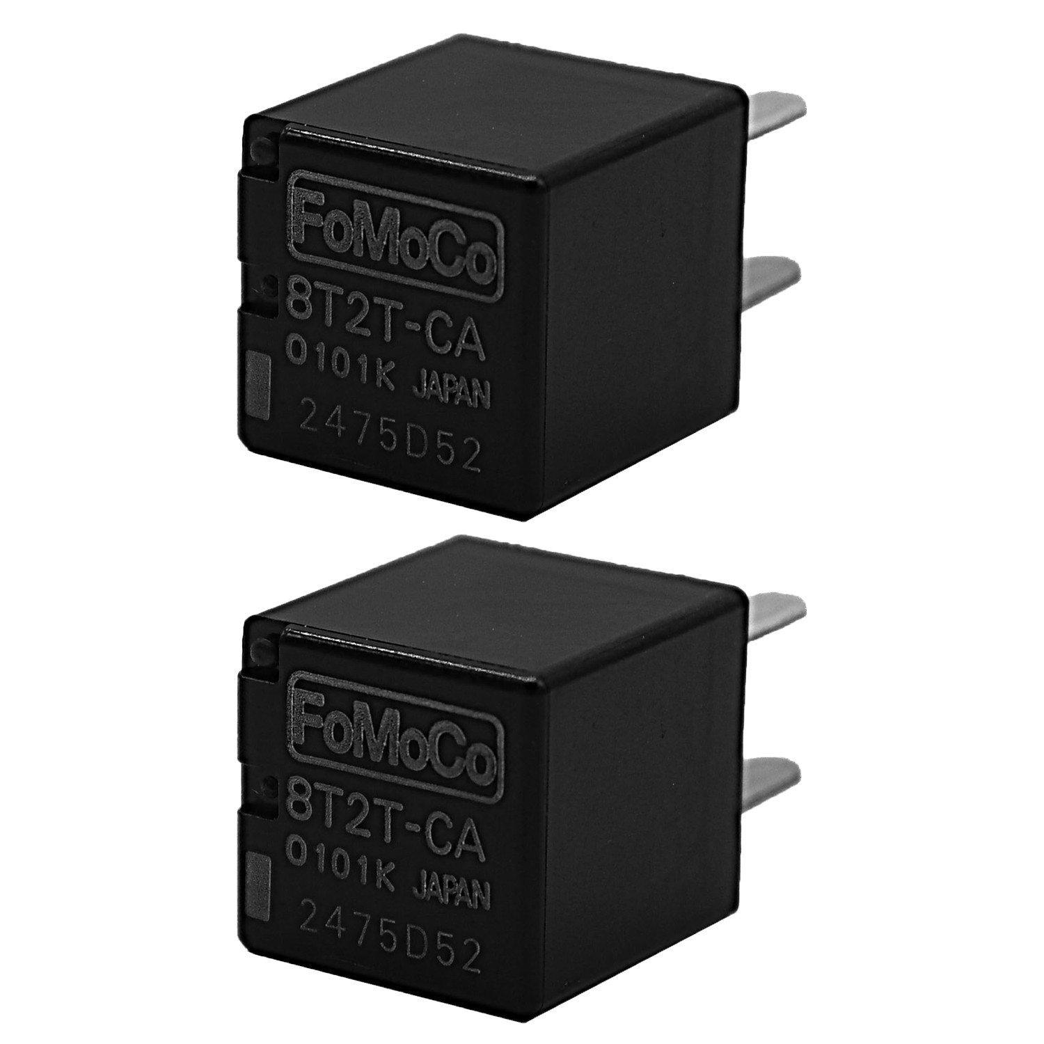 For Ford 4 Pin Multi-Purpose Hight Power Relay Various Models Set Of 2 #8T2T-CA