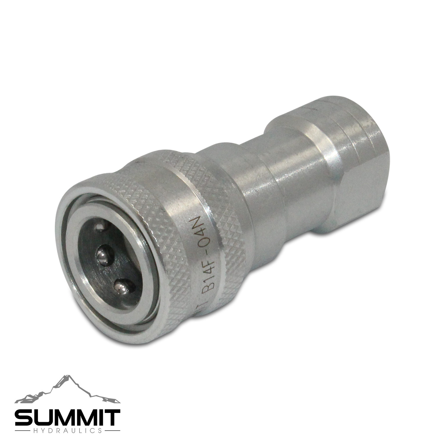 1/4″ NPT ISO 7241-B Quick Disconnect Hydraulic Coupling / Coupler Set