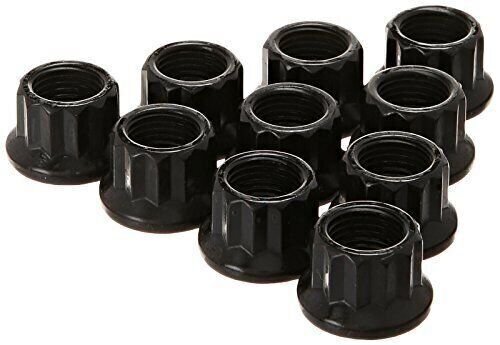 ARP 300-8335 9/16″-18 12-Point Nut – 10 Piece, Black