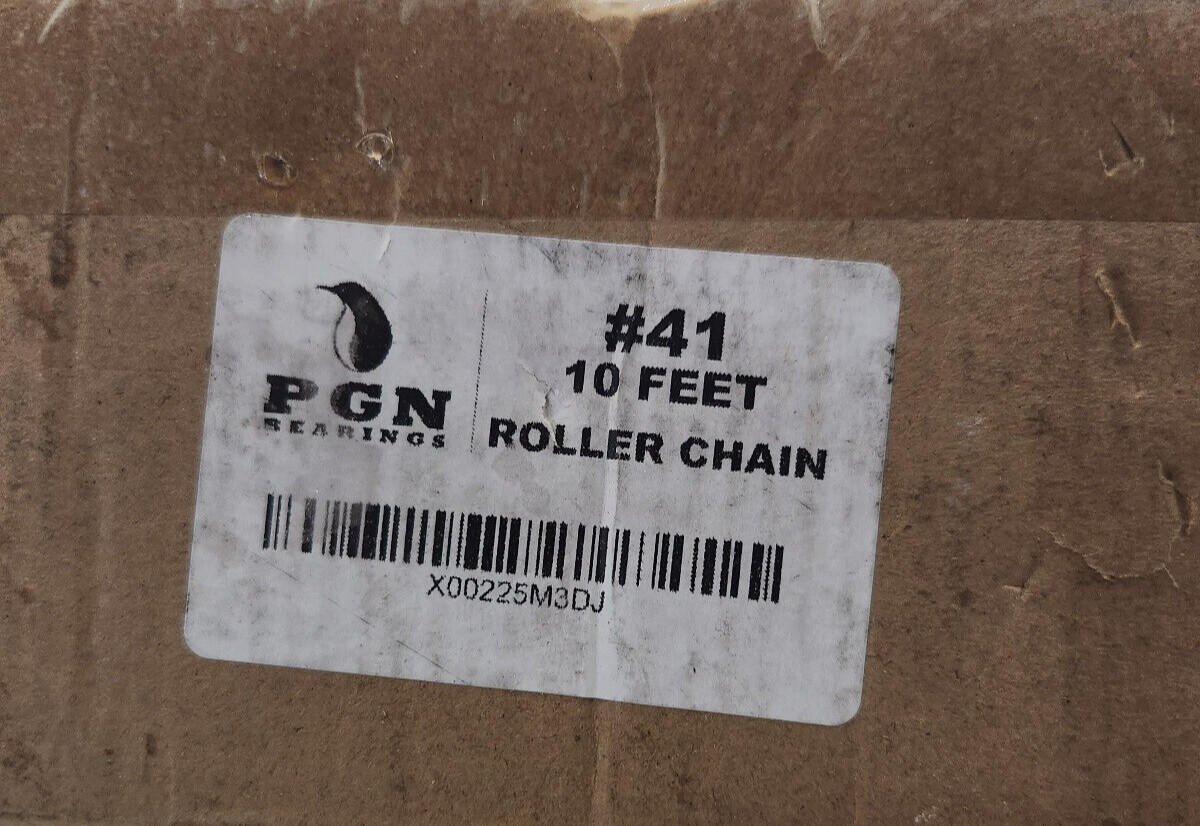 PGN Bearings – #41 10′ Roller Chain