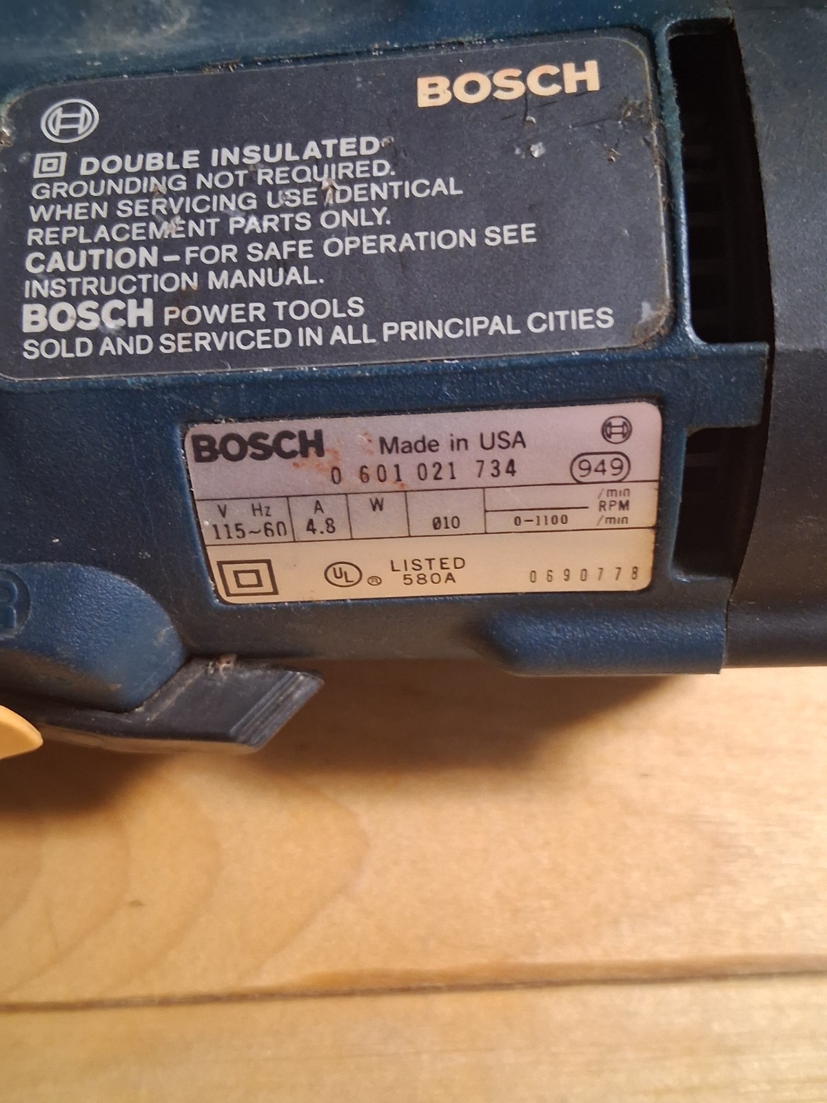 Bosch 1021vsr 3/8″ Electric Corded hammer Drill Tested
