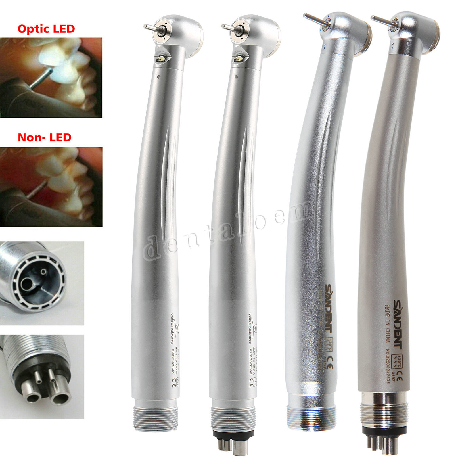 NSK KaV Style Dental High Speed /LED E-generator /Fiber Optic Handpiece 2/4/6 H