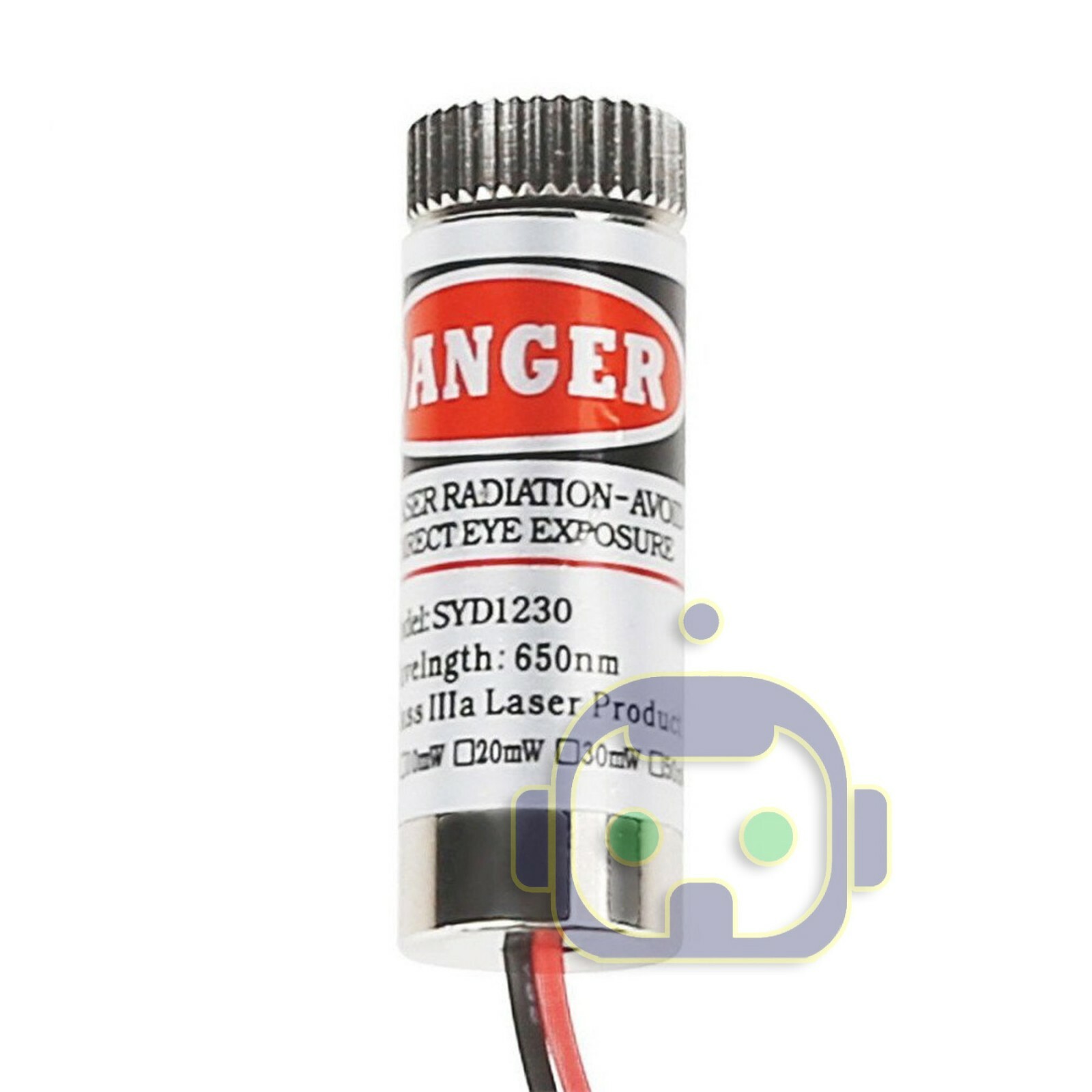 650nm 5mW Red Laser Line Module Focus Adjustable Laser Head 5V M201