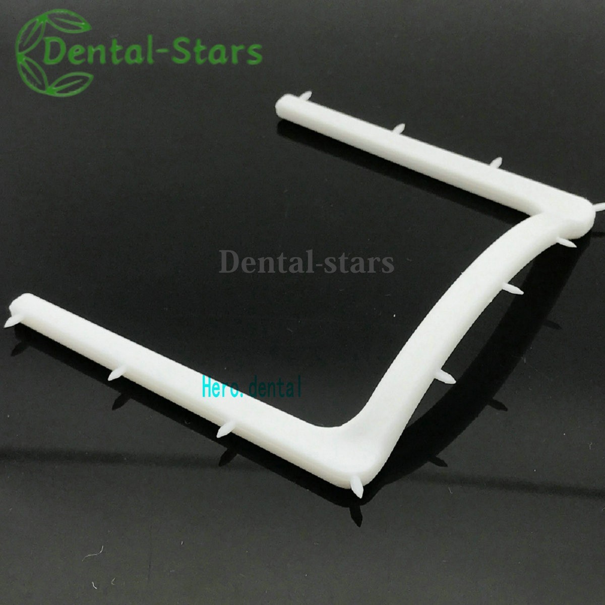 5/100Pcs Rubber Dam Frame Dental Autoclavable Dam Holder Instruments 130 x 100mm