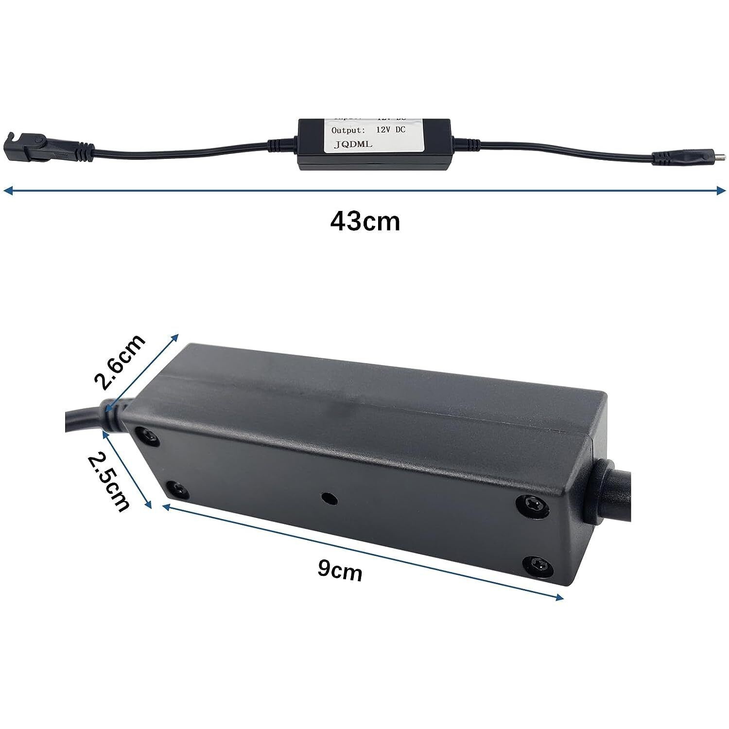 DC 12V Electric Linear Actuator Cylinder Lift 3000N 675lbs Stroke 2″~40″ Fast