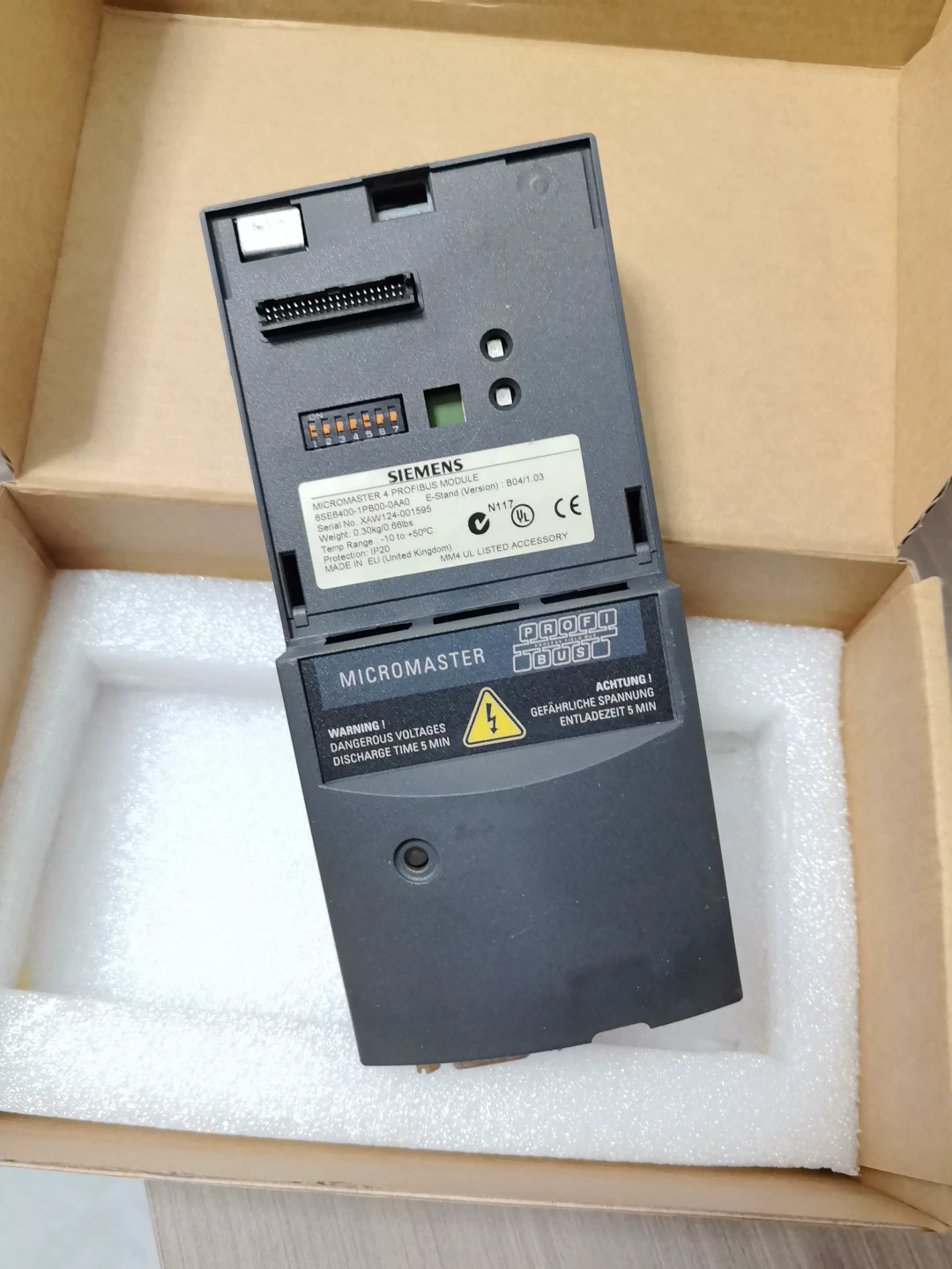 6SE6400-1PB00-0AA0 New Original SIEMENS 6SE6400-1PB00-0AA0 SAME DAY SHIPPING