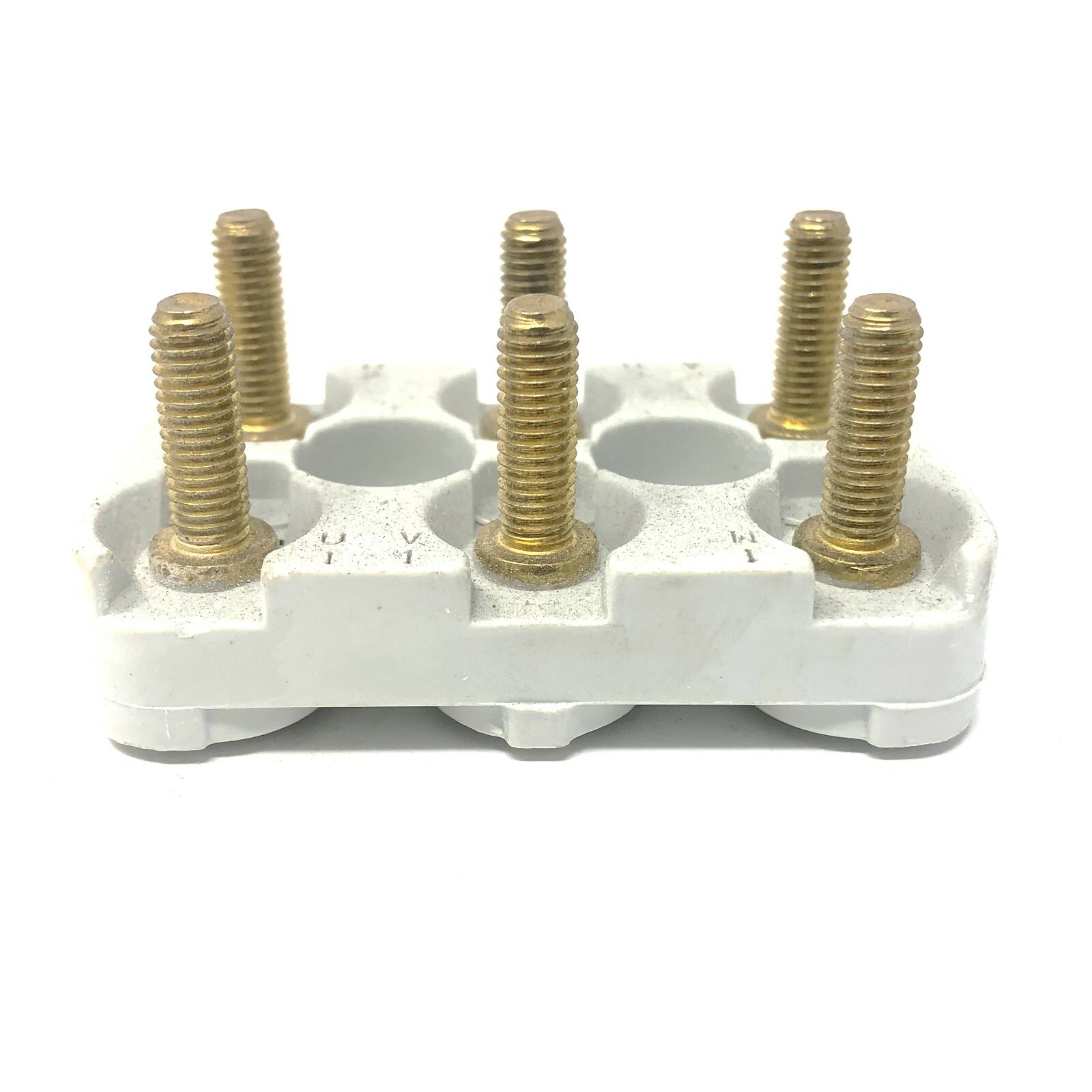 Terminal Block, 6 Posts, 25A, 56 x 36 mm, P/N: 407G