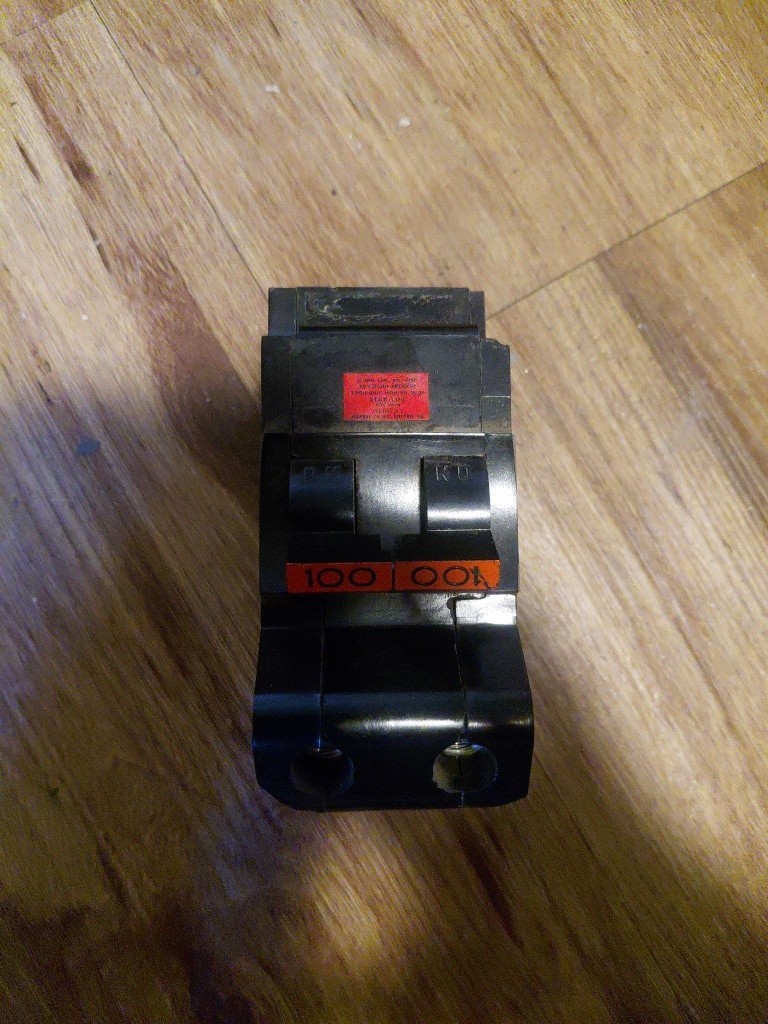 Federal Pacific Electric NA2100 Circuit Breaker 100A 240V 2-Pole