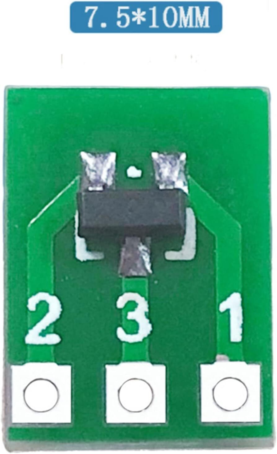 100/200X SOT23 to SIP3 Adapter PCB Board SMD to DIP Converter Plate DIY Kit USA