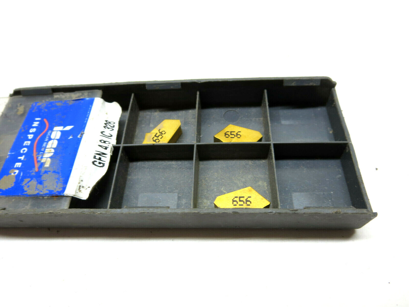 3 pcs. ISCAR 656 New Carbide Inserts – Made in Israel