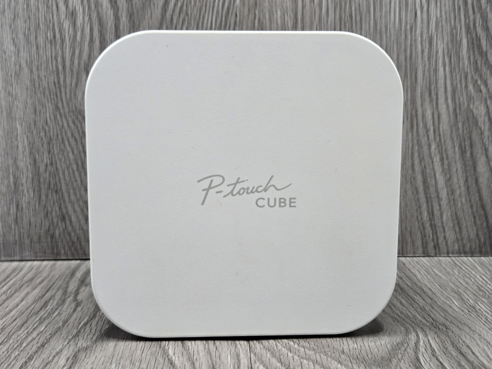 Brother P-touch Cube Bluetooth Label Printer – White (PT-P300BT) No Power Supply