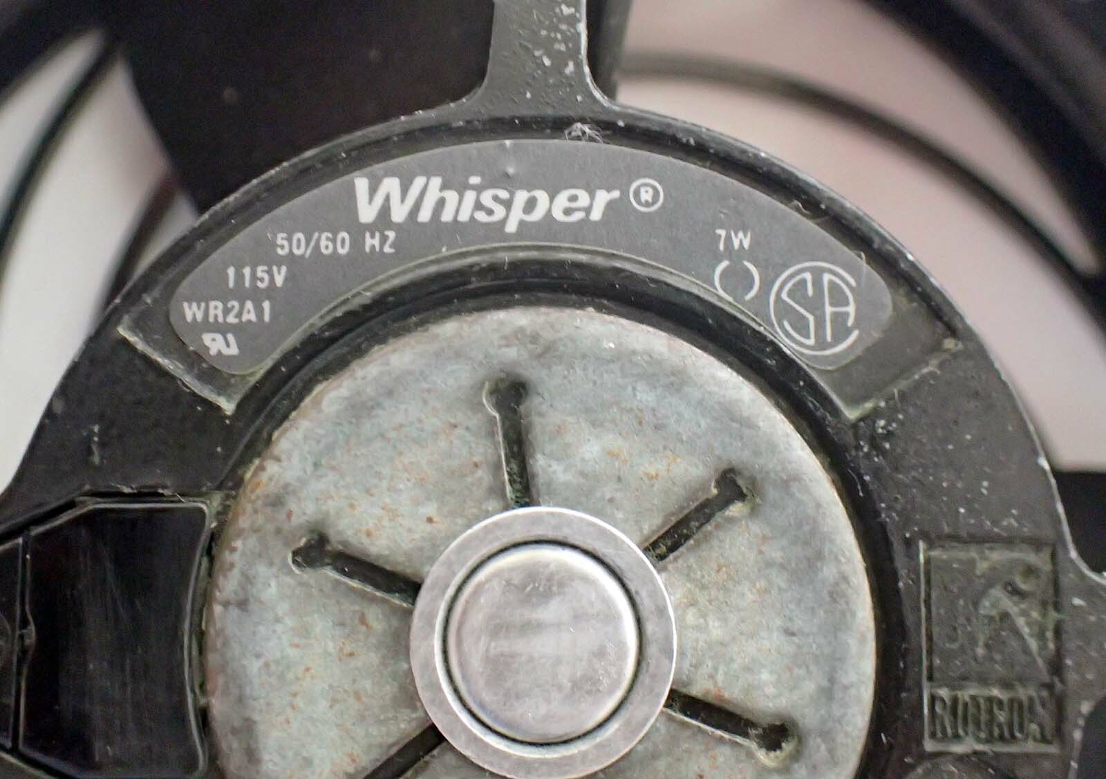 ROTRON WHISPER WR2A1 115V 50/60 Hz AXIAL FAN WITH COVER 56 CFM 120mm X 120mm