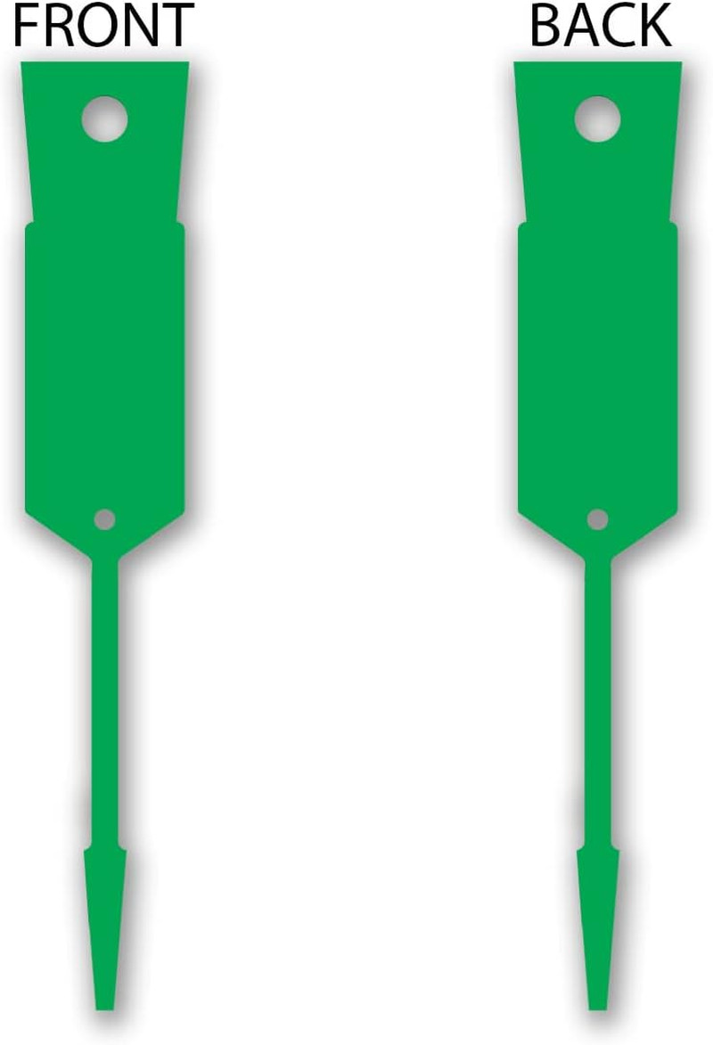 Green Self-Locking Arrow Key Tags (1,000 per Pack) Size 4 1/2″ X 3/4″ (Green)