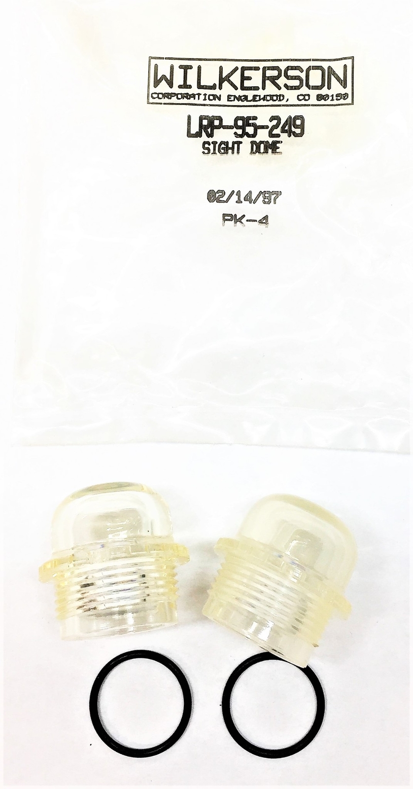 WILKERSON Sight Dome LRP-95-249 [Lot of 2] NOS