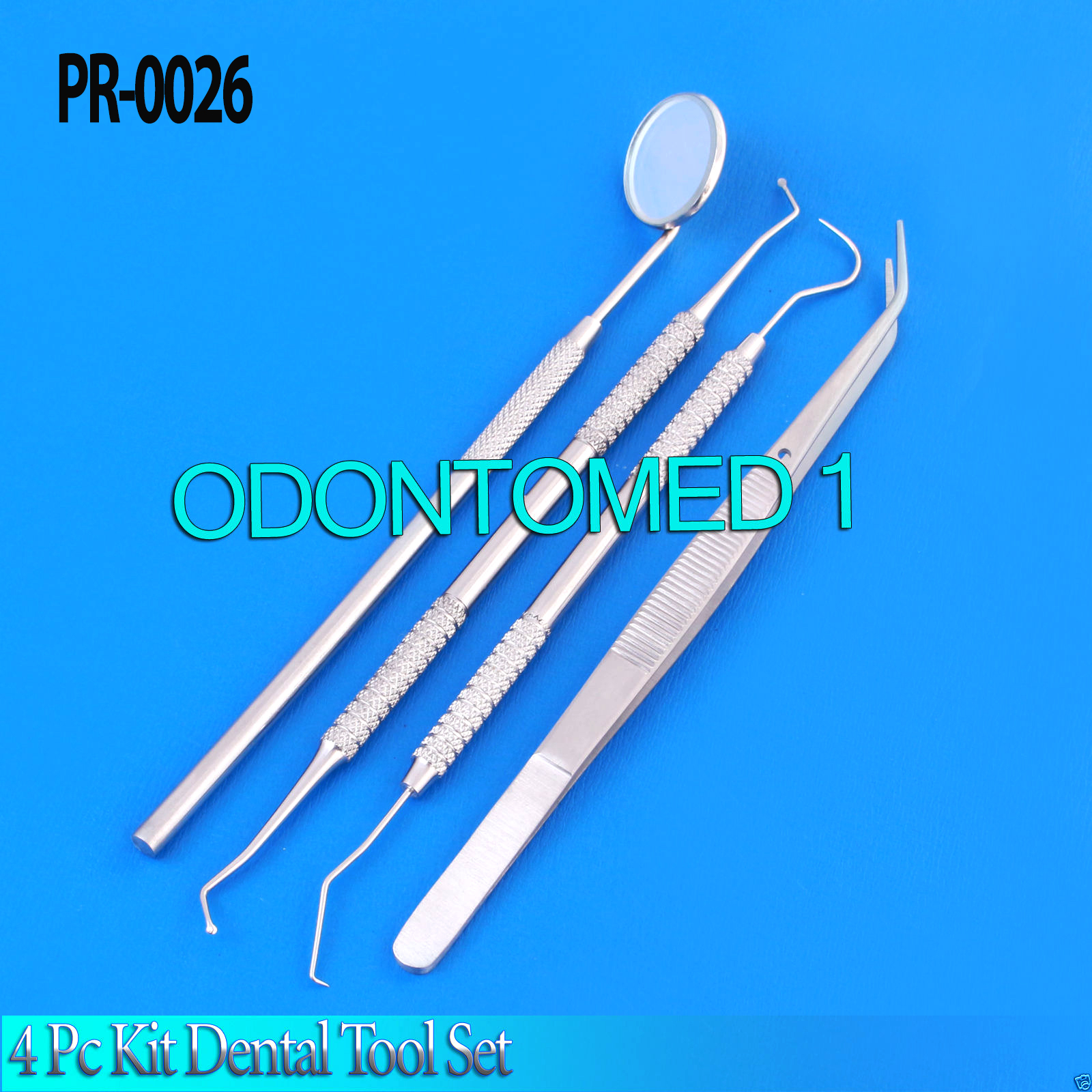 4 PC SET Dog Teeth Cleaning Tool Dental Pick Probes New,PR-0026