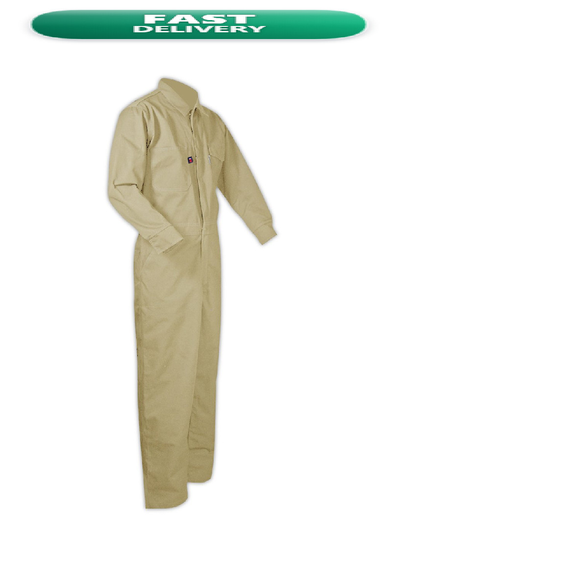 Magid Dual-Hazard 7 Oz. Flame Resistant 88/12 Contractor Coveralls 1 Pair Size