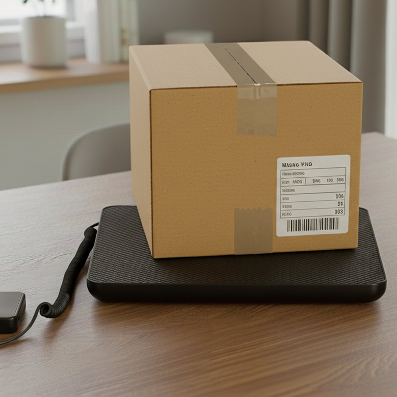Digital Postal Scale, 0.35 oz/3.5 oz Dual Accuracy, 440 lbs Commercial Weight Sc