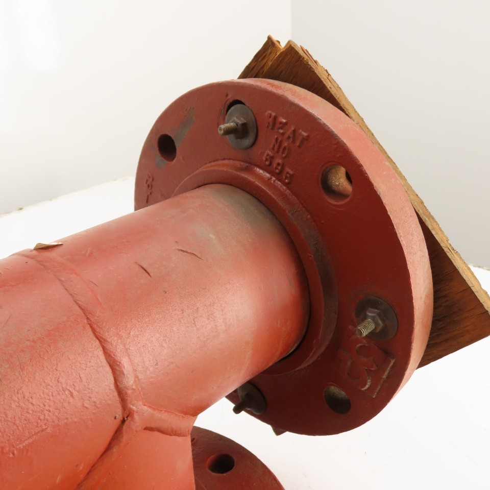 4-150 4″ x 4″ x 4″ 150 LB Flanged Industrial Pipe Tee
