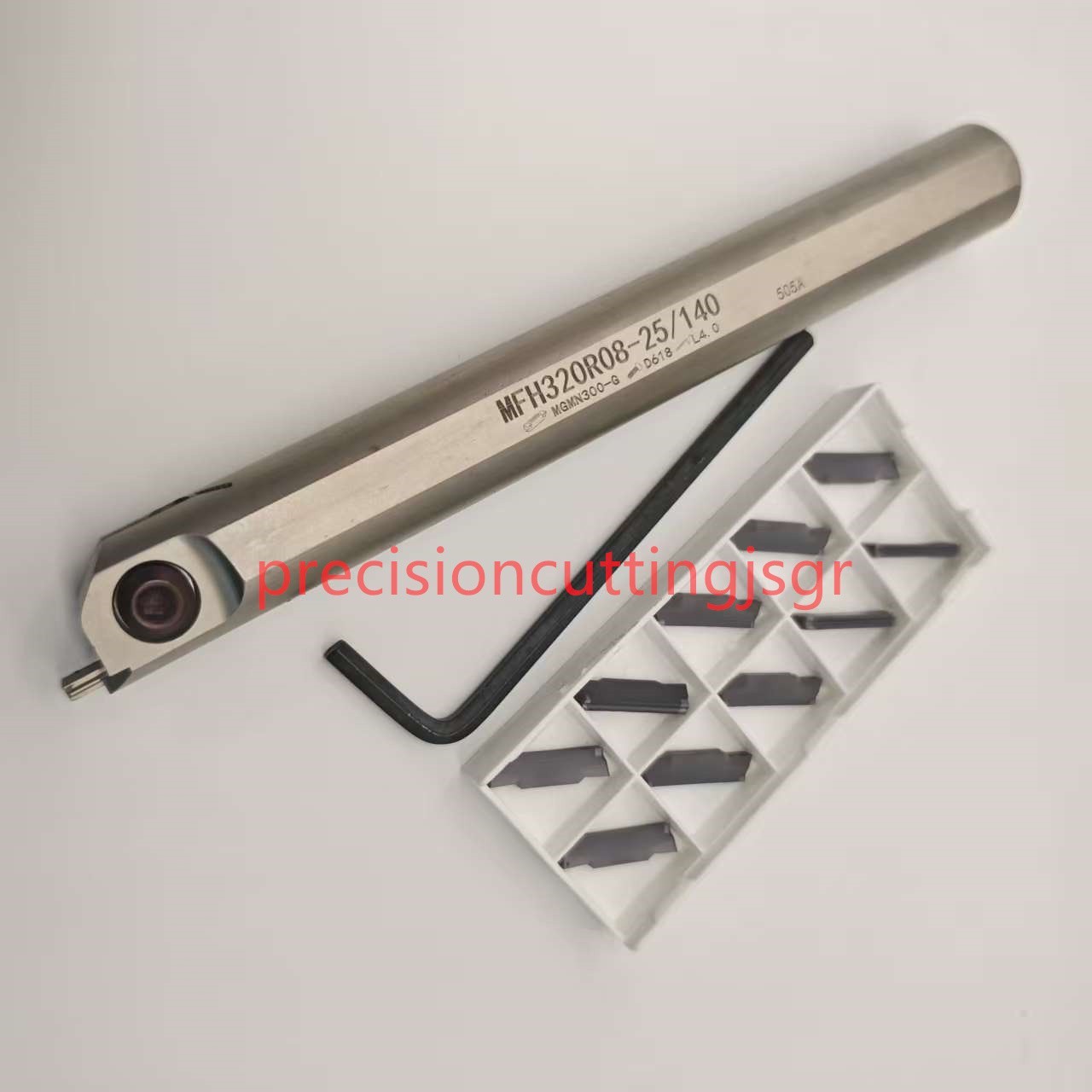 Face Grooving Tool 25mm-140mm Width 3mm Indexable Grooving Inserts MGMN300 10PCS
