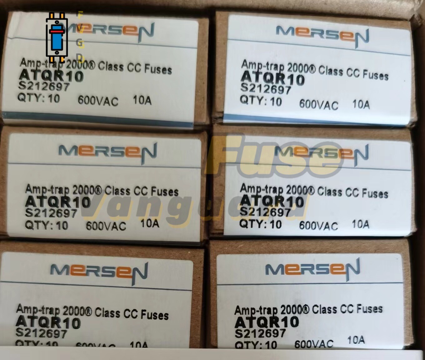 10PCS Ferraz Shawmut ATQR1/2 ATQR-1/2 0.5A 600V TIME DELAY Fuse ATQR 1/2