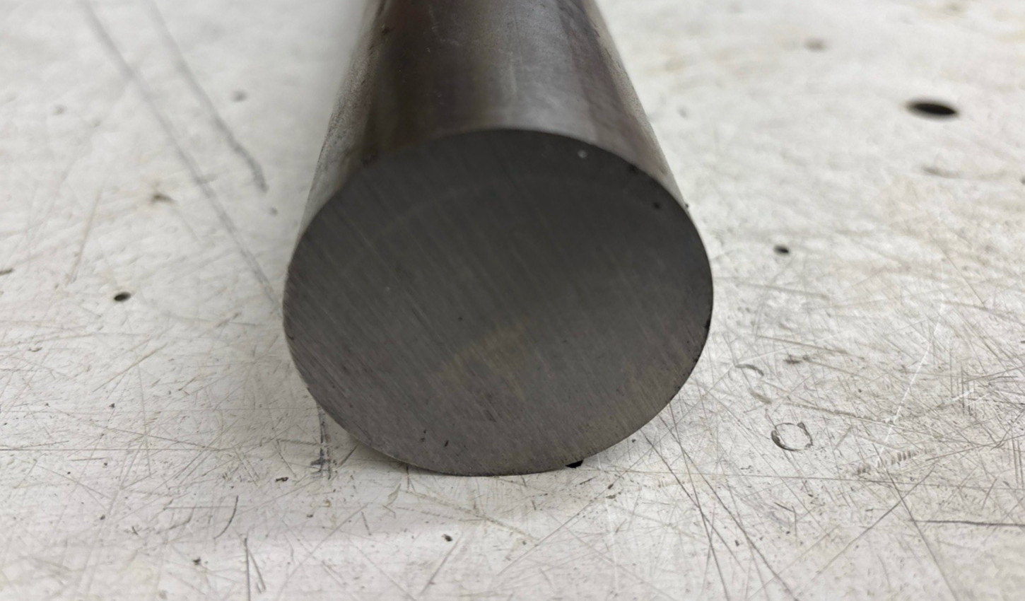 3 1/2″ Diameter C1018 Cold Rolled Steel Round bar 4″ long